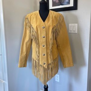 Cripple Creek Vintage leather, suede Jacket